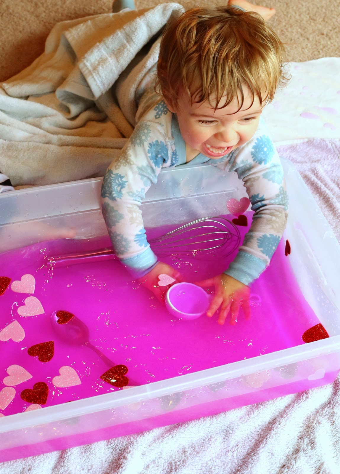 Toddler Craft Activities
 Toddler Sensory Play Valentine s Day Soup