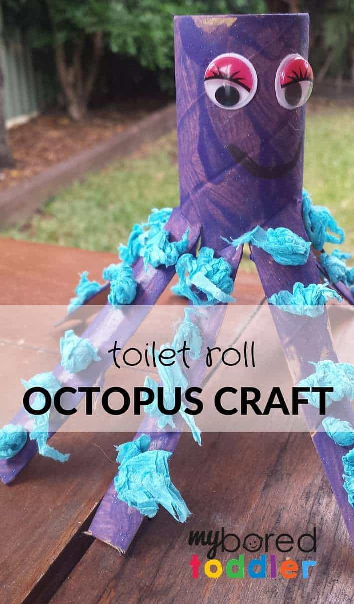 Toddler Craft Activities
 Toddler Craft Activity Octopus My Bored Toddler