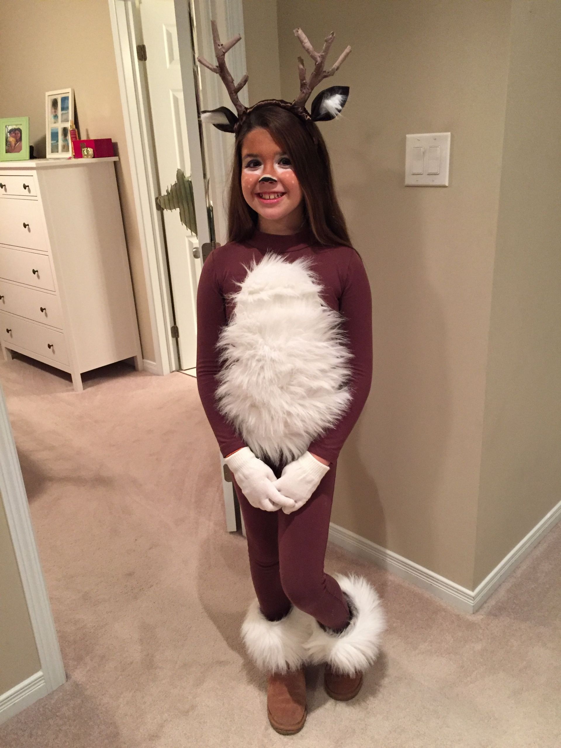Toddler Deer Costume DIY
 Deer costume DIY