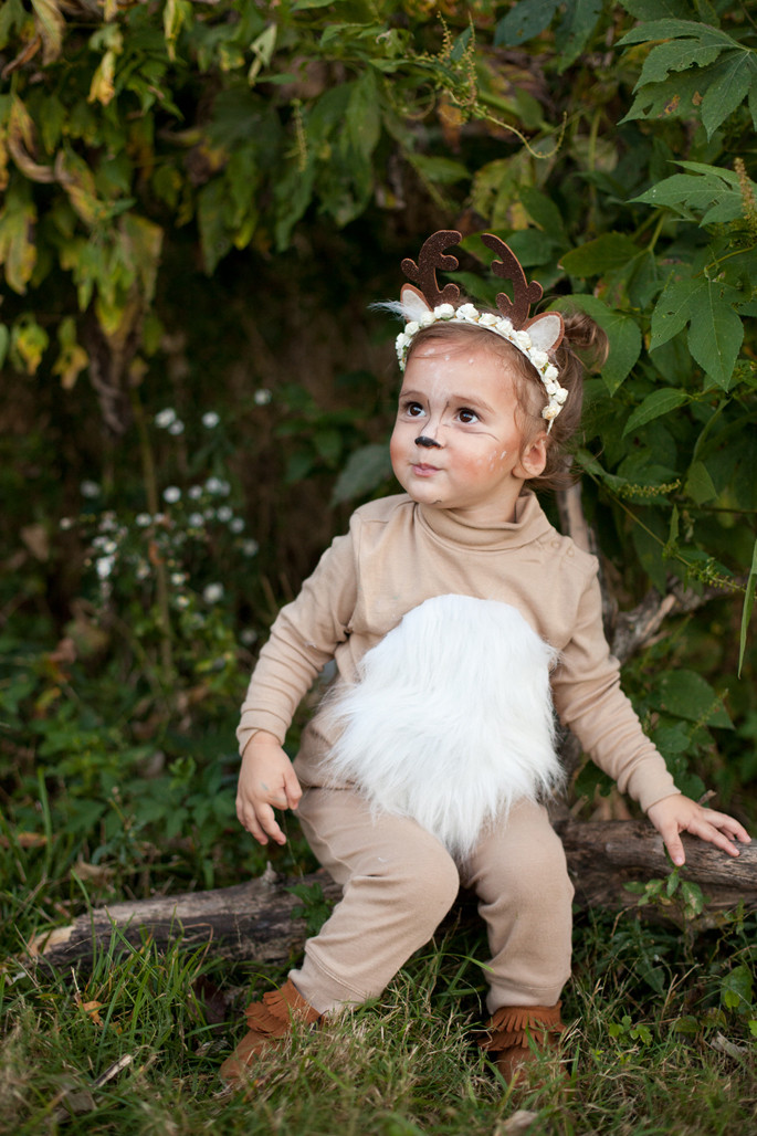 Toddler Deer Costume DIY
 DIY Toddler Deer Antlers and Costume