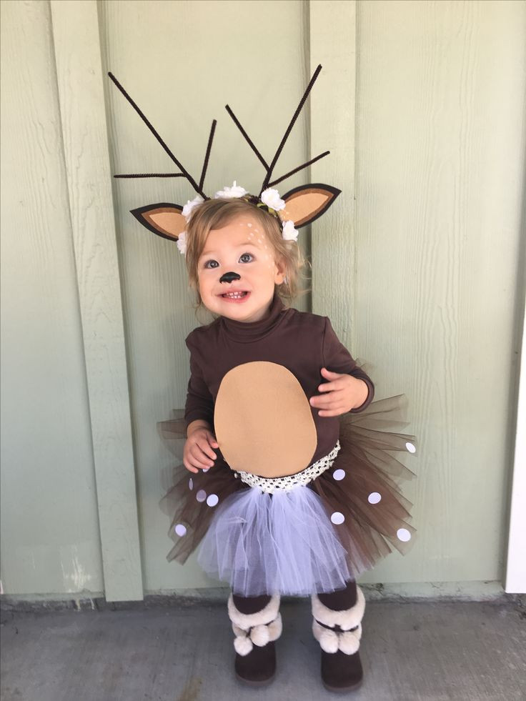 Toddler Deer Costume DIY
 DIY children s deer costume