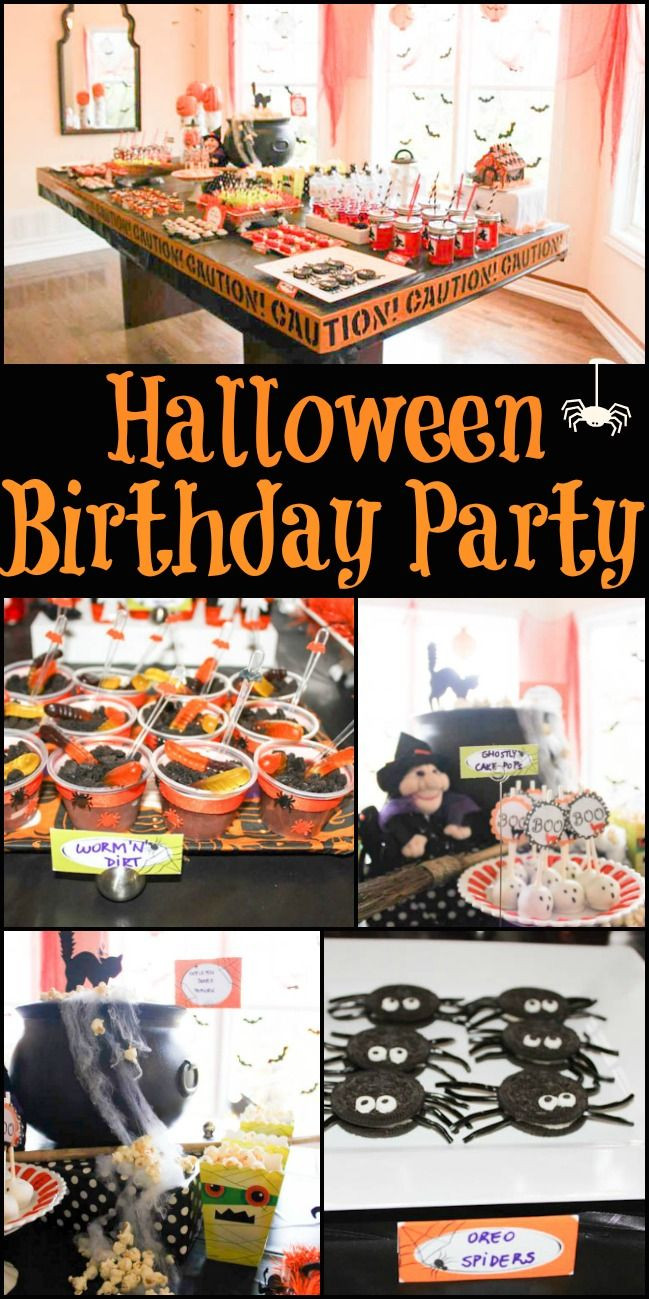Toddler Halloween Birthday Party Ideas
 Halloween Birthday Party