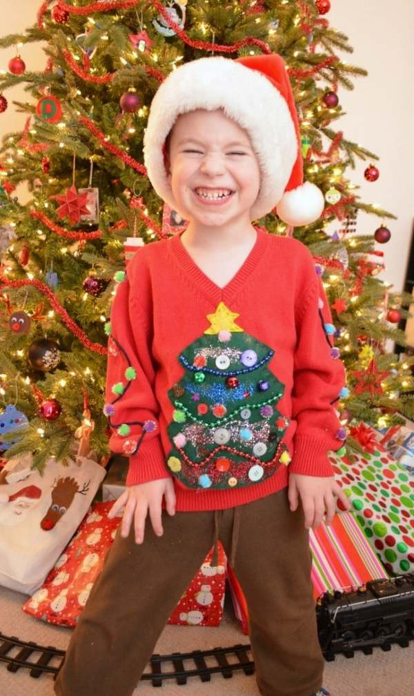Toddler Ugly Christmas Sweater DIY
 40 Ugly Christmas sweater ideas –jump into the festive