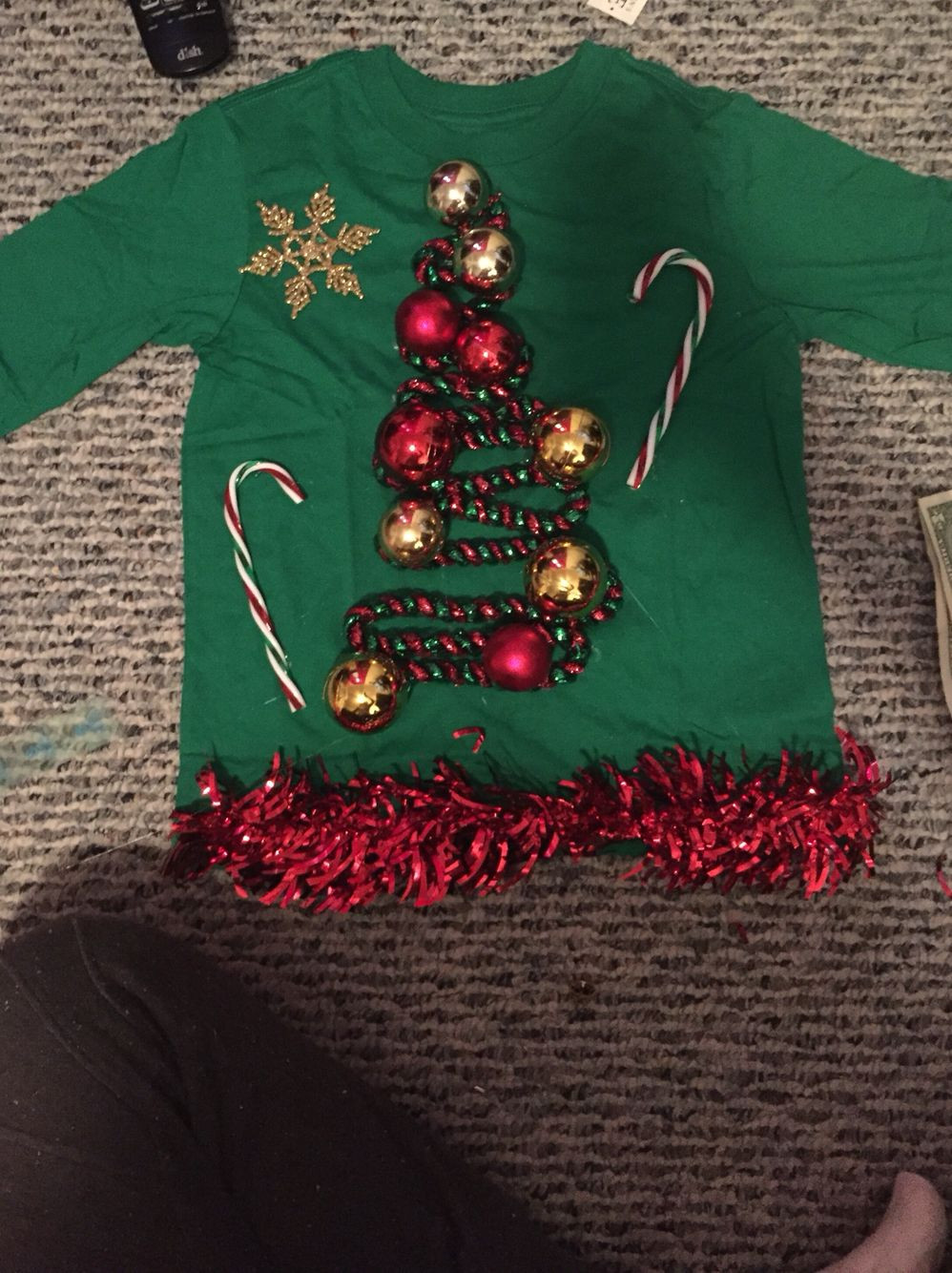 Toddler Ugly Christmas Sweater DIY
 Pin on Christmas Crafts
