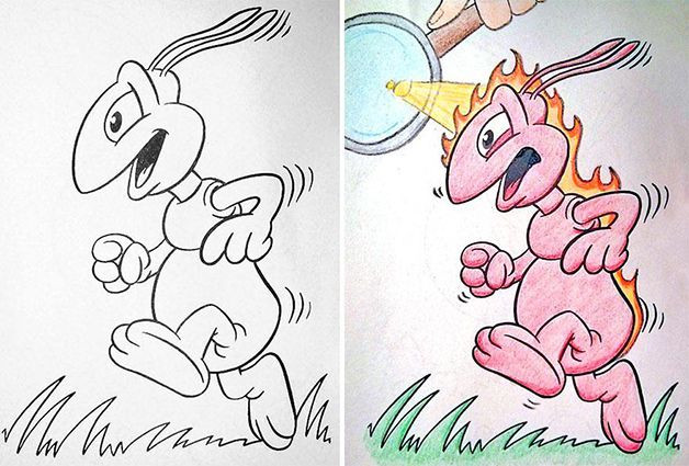 Toddlers Coloring Books
 Corrompiendo los dibujos para colorear infantiles Marcianos