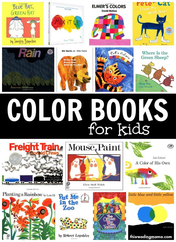 Toddlers Coloring Books
 Color Books for Kids Learning About Colors