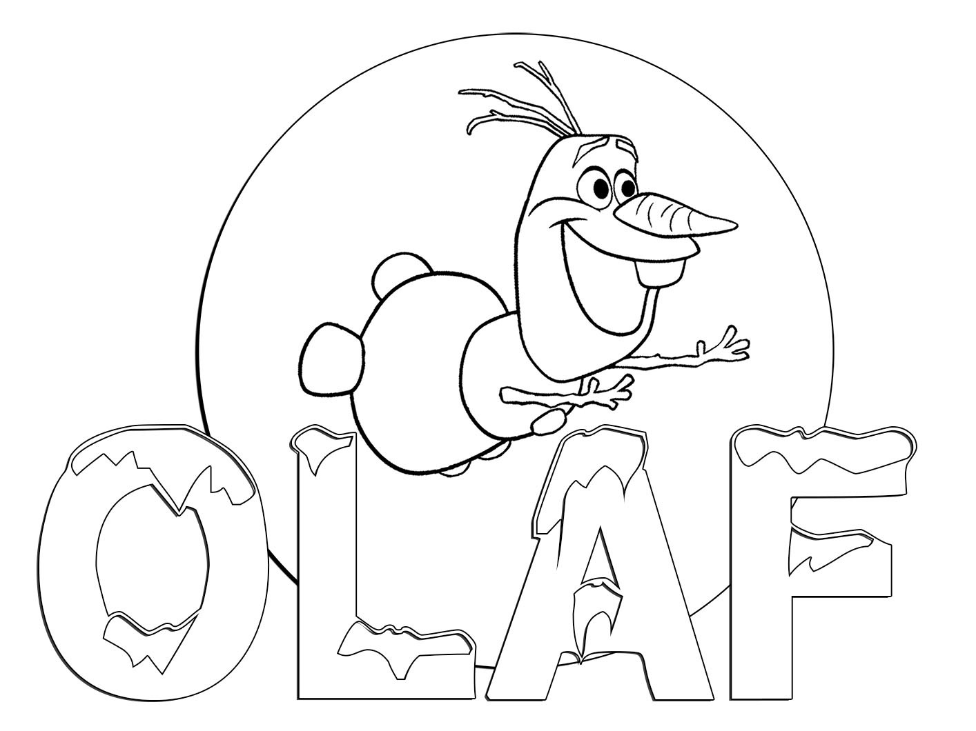 Toddlers Coloring Pages
 Frozens Olaf Coloring Pages Best Coloring Pages For Kids