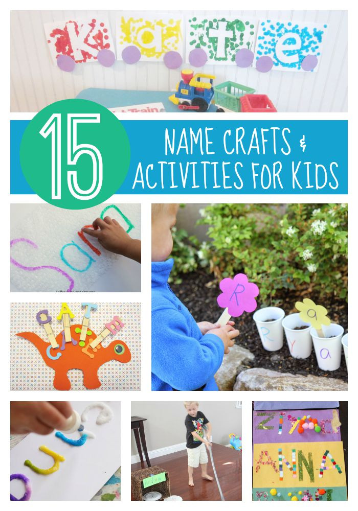 Toddlers Craft Activities
 Toddler Approved 15 Name Crafts and Activities for Kids
