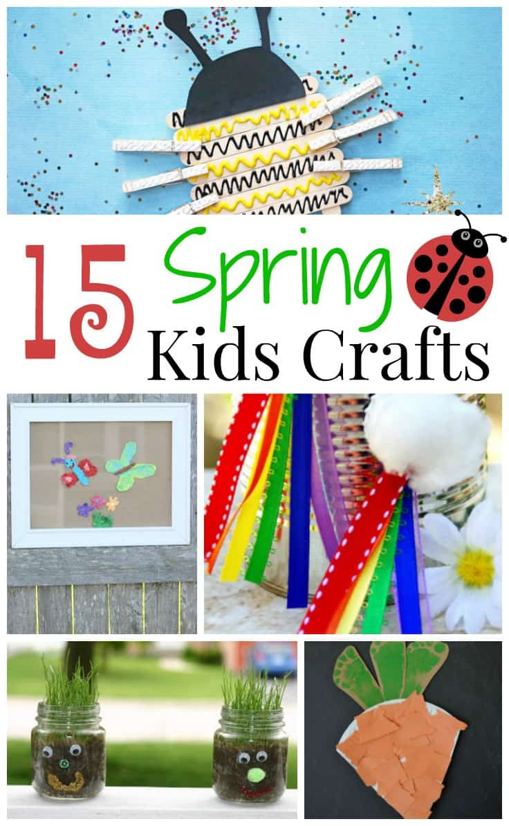 Toddlers Craft Activities
 15 Fun Spring Kids Crafts