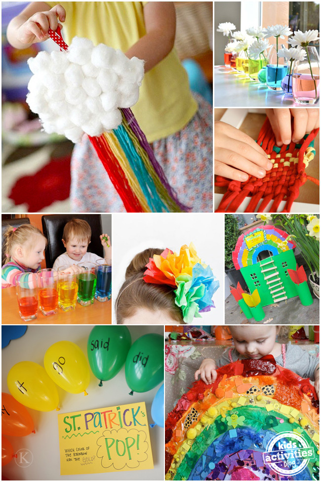 Toddlers Crafts Activities
 21 Rainbow Crafts & Activities to Brighten Up Your Day