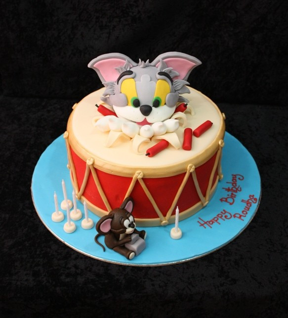 Tom And Jerry Birthday Cake
 Tom and Jerry cake dubai