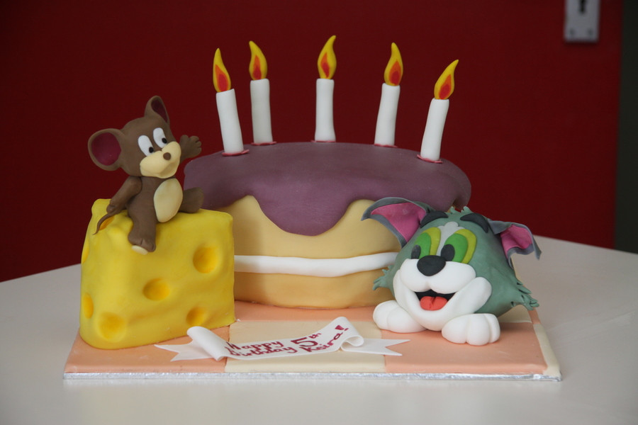Tom And Jerry Birthday Cake
 Tom And Jerry Birthday Cake CakeCentral