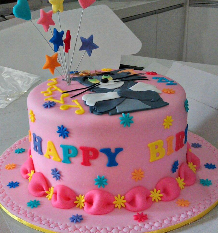 Tom And Jerry Birthday Cake
 Sheny s Homemade Treats Tom And Jerry Birthday Cake