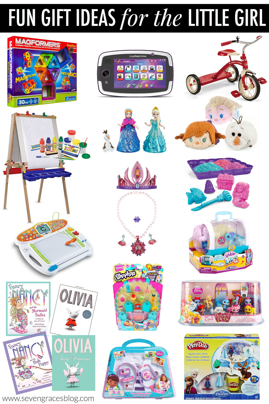 Top Gift Ideas For Girls
 Christmas Gift Ideas for the Little Girl Seven Graces
