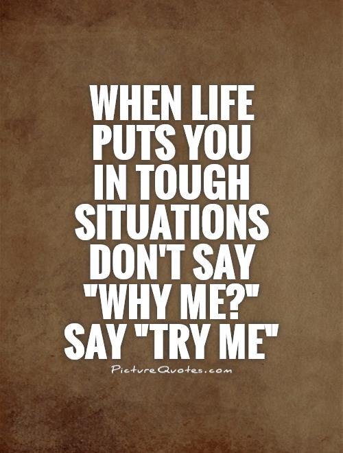 Tough Life Quote
 Don’t Let The Little Things Bring You Down