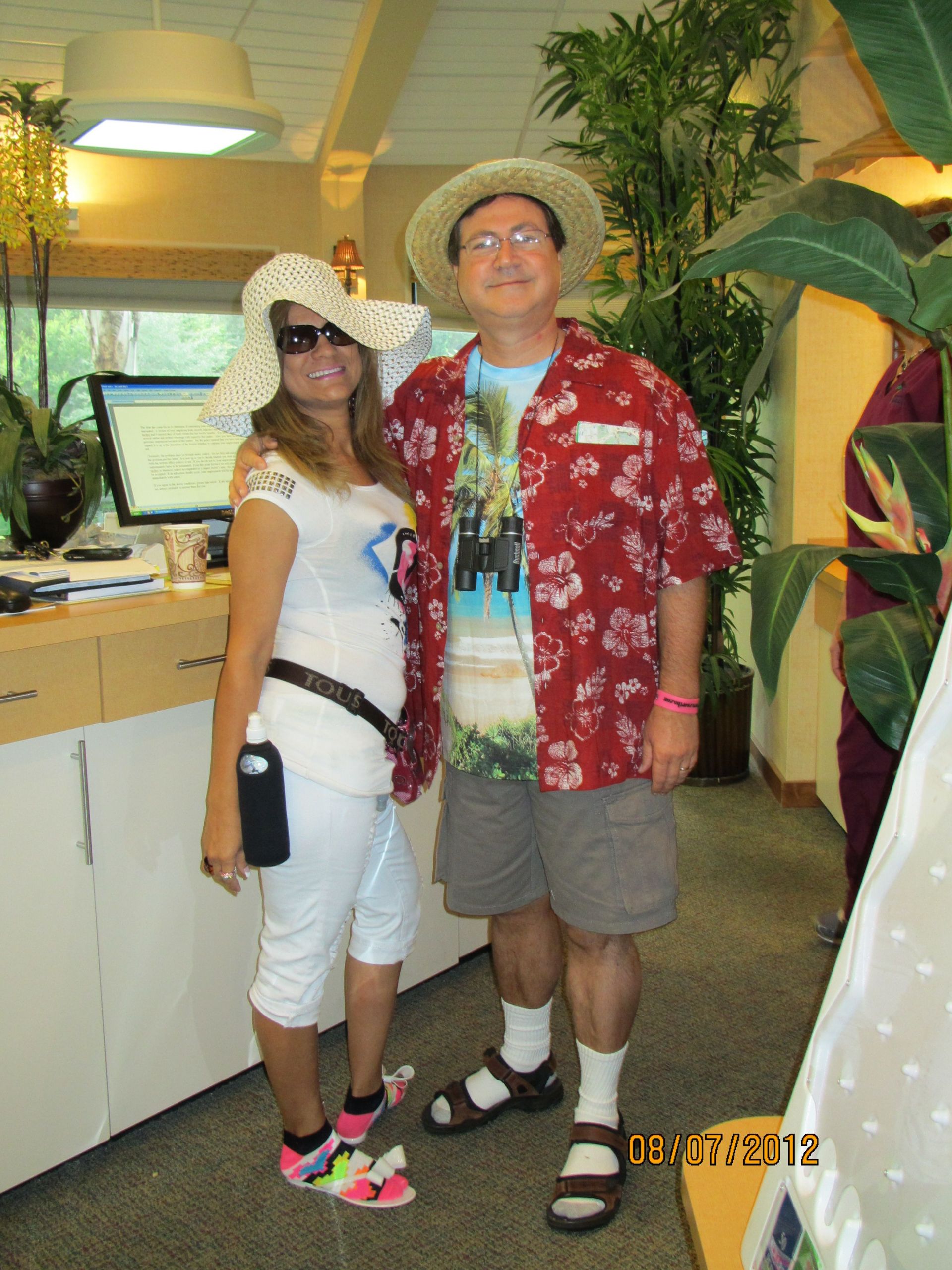 Tourist Costume DIY
 Tacky Tourist Day Fun at work Pinterest