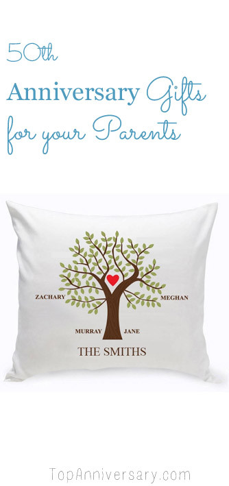 Traditional 50th Wedding Anniversary Gifts
 Best 50th Wedding Anniversary Gift Ideas For Your Parents