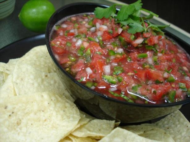 Traditional Salsa Recipe
 Casual Entertaining at Home August 2012