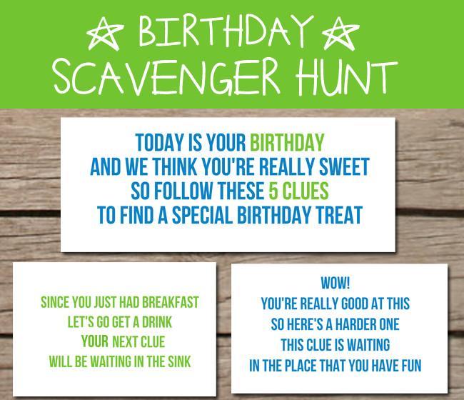Treasure Hunt Birthday Party
 10 Brilliant Birthday Breakfast Ideas Love and Marriage