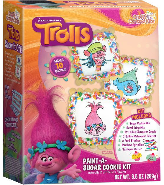 Trolls Sugar Cookies
 17 Best images about Baking and Cooking Supplies on