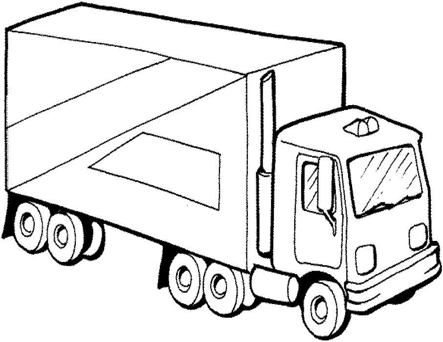 Truck Coloring Pages For Kids
 40 Free Printable Truck Coloring Pages Download