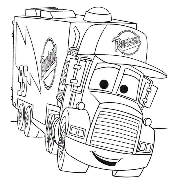 Truck Coloring Pages For Kids
 Free Printable Monster Truck Coloring Pages For Kids