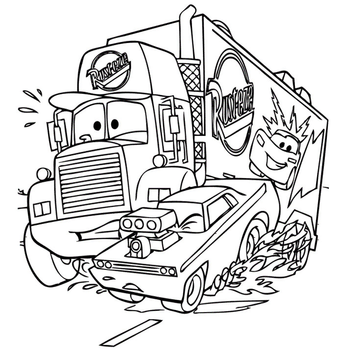 Truck Coloring Pages For Kids
 Free Printable Monster Truck Coloring Pages For Kids