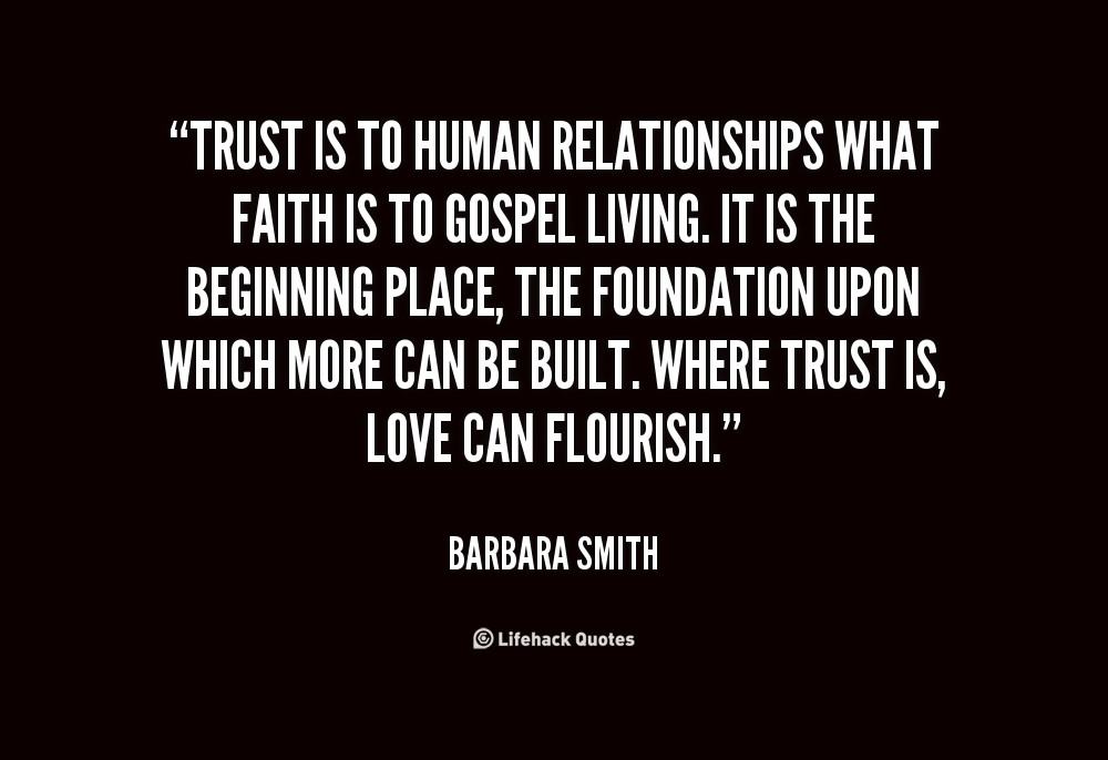 Trust In A Relationship Quotes
 Quotes About Trust In A Relationship QuotesGram