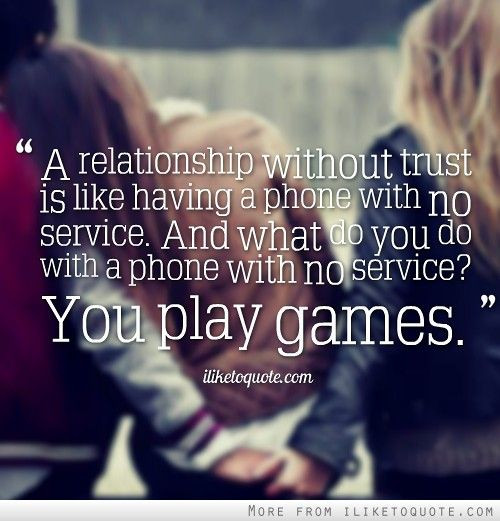 Trust In A Relationship Quotes
 No Trust In Relationship Quotes QuotesGram