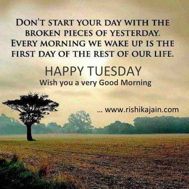 Tuesday Morning Inspirational Quotes
 Tuesday Morning Funny Quotes QuotesGram