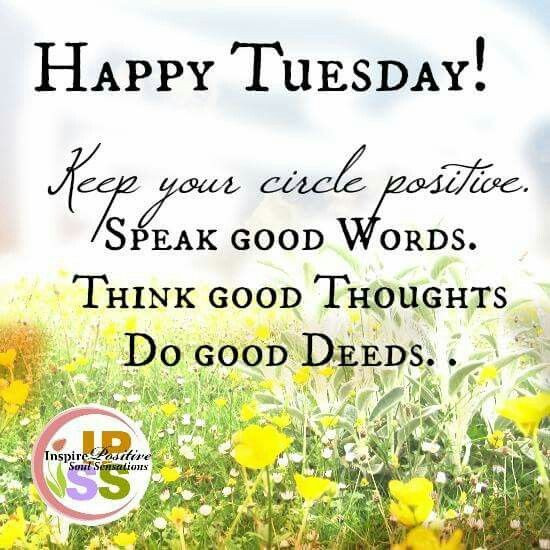 Tuesday Positive Quotes
 Happy Tuesday Positive Quote s and