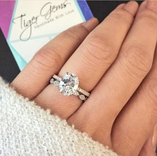 Tumblr Wedding Rings
 oval diamond rings