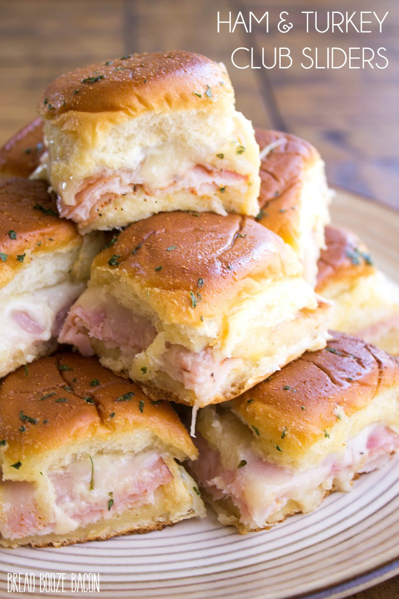 Turkey Ham Recipes
 Ham & Turkey Club Sliders Bread Booze Bacon