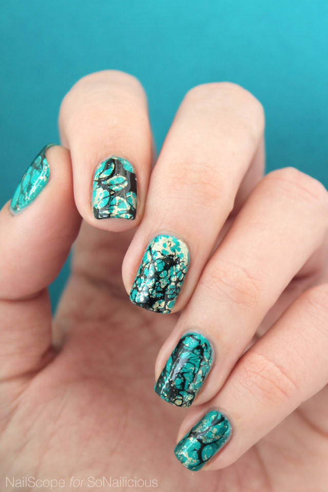 Turquoise Nail Designs
 Turquoise Nails [TUTORIAL]
