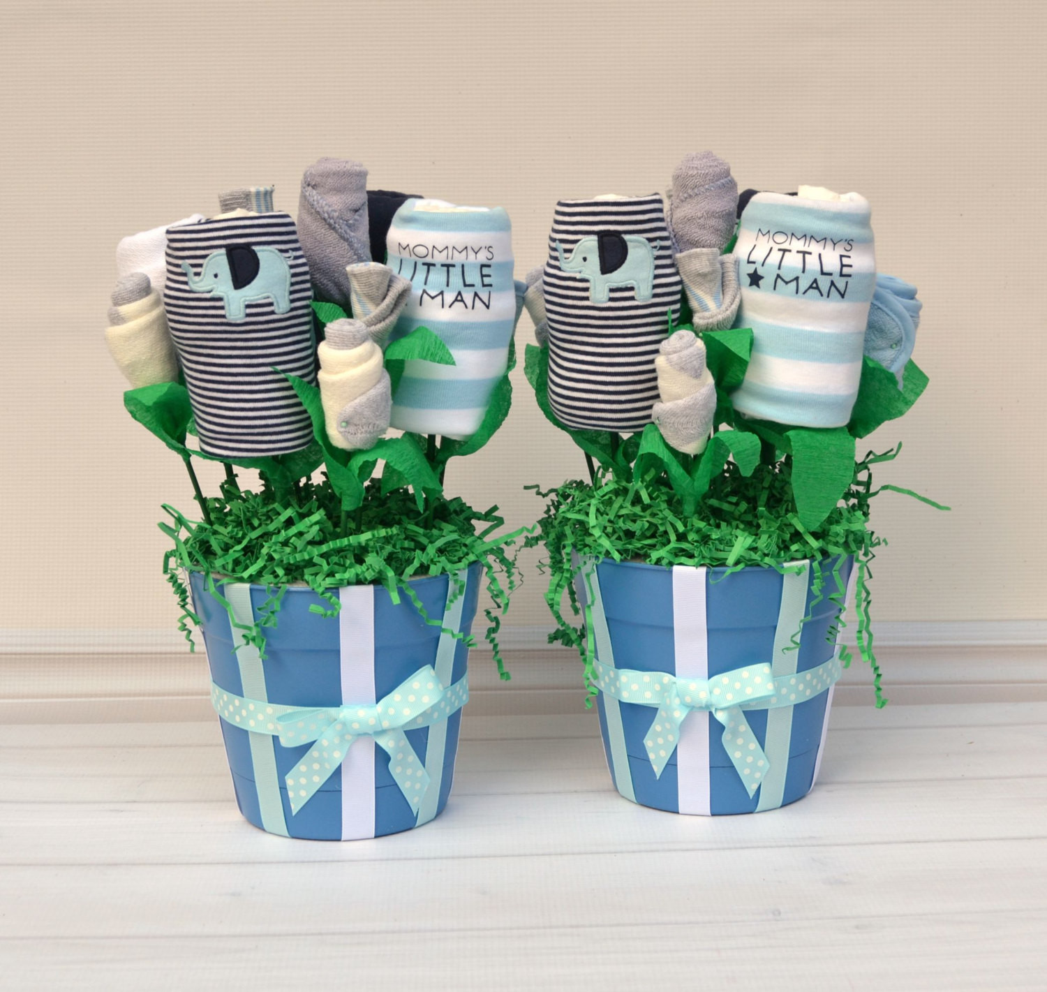 Twin Baby Gift
 Twin Baby Boys Gift Boy Twin Baby Shower by babyblossomco