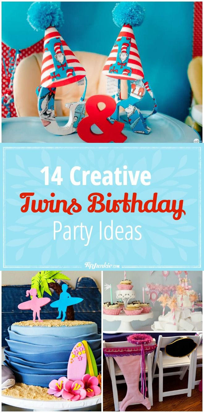 Twin First Birthday Party Ideas
 14 Creative Twins Birthday Party Ideas