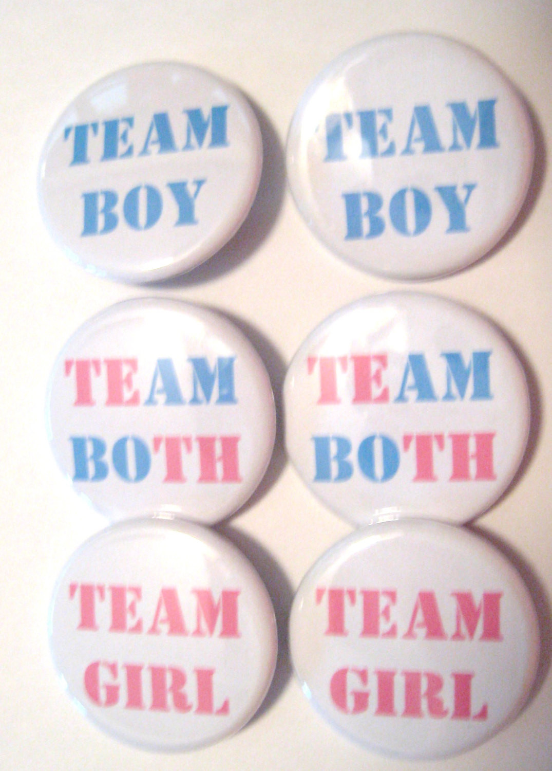 Twin Gender Reveal Party Ideas
 Twins Gender Reveal Party Team Boy Team Girl by