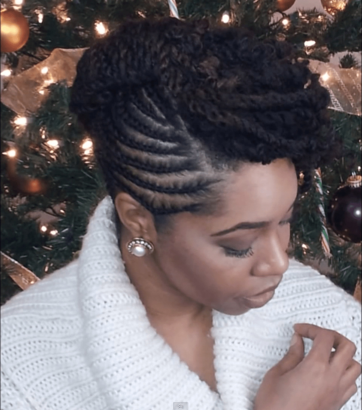 Twist Updo Hairstyles For Black Hair
 5 Fun Natural Hair Styles to Bring in the New Year