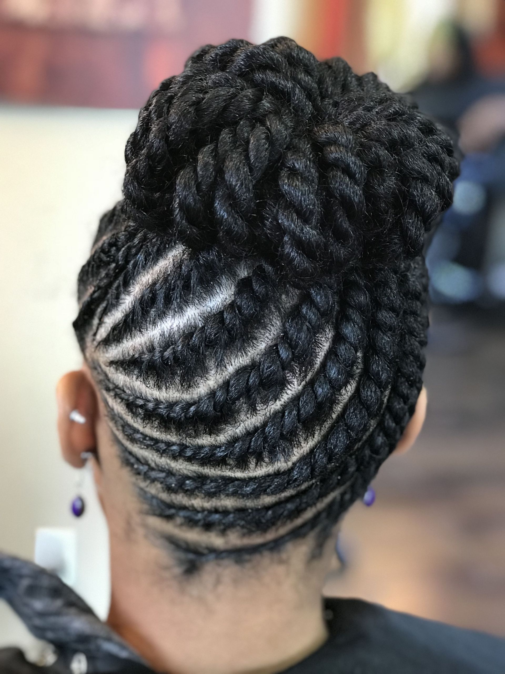 Twisted Updo Hairstyle
 Twisted updo Hair Styles in 2019