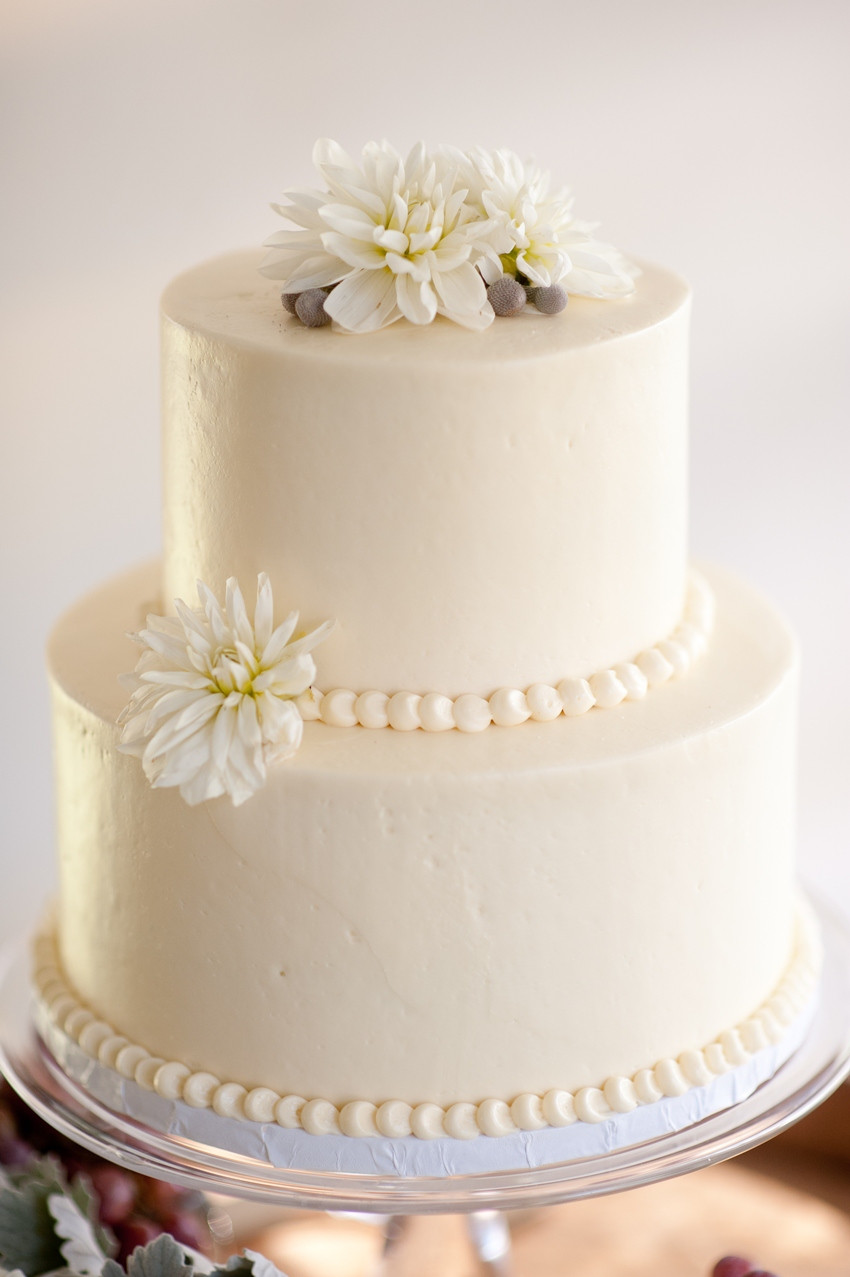Two Tier Wedding Cake
 cocoa & fig 2 Tier Wedding Cake for Wine Lovers Wedding