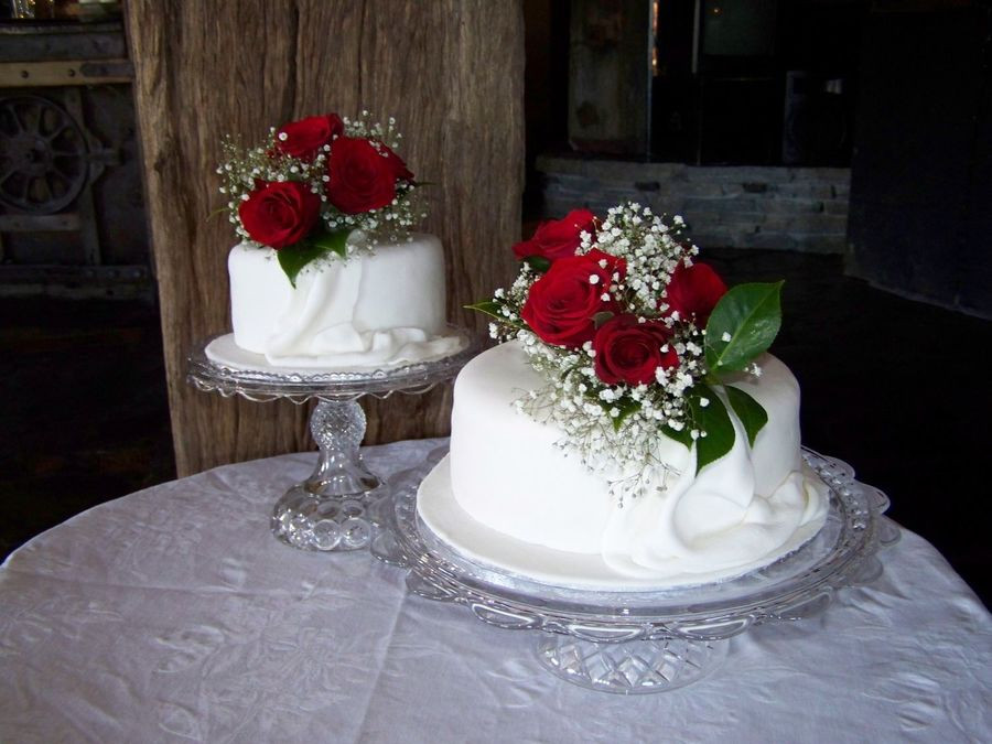 Two Tier Wedding Cake
 Two Tier Wedding Cake CakeCentral