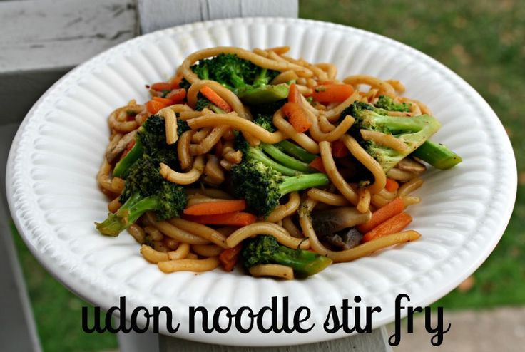 Udon Noodles Stir Fry Recipes
 Stir Fry Ve ables and Shirataki noodles Recipe