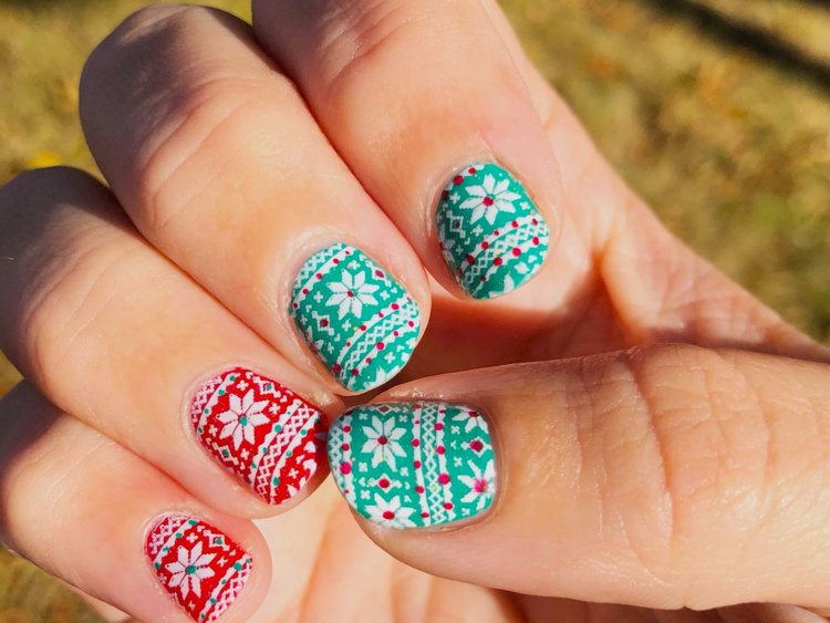 Ugly Nail Art
 Ugly sweater nail art is a new manicure trend INSIDER