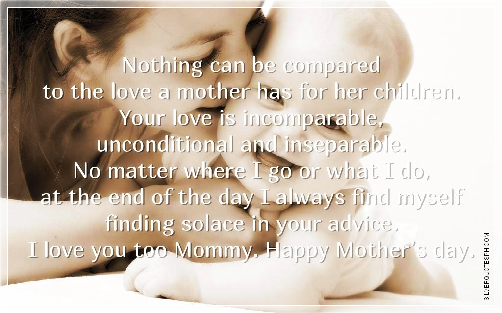Unconditional Love Quotes For Child
 20 Beautiful Mothers Unconditional Love Quotes