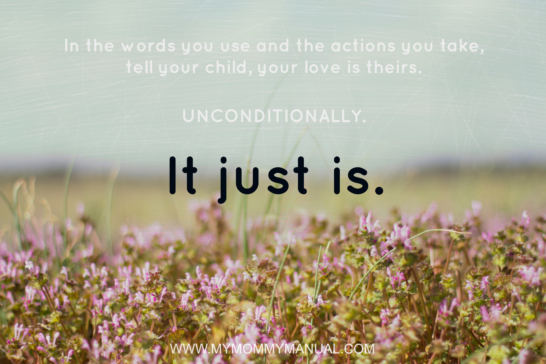 Unconditional Love Quotes For Child
 discipline