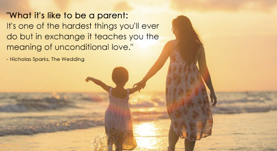 Unconditional Love Quotes For Child
 What example are you to your kids – yourhappyplaceblog