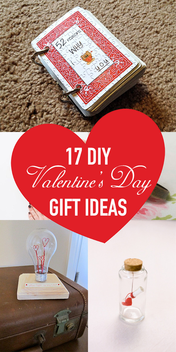 Unconventional Valentines Gift Ideas
 17 Cute & Easy DIY Valentine s Day Gift Ideas