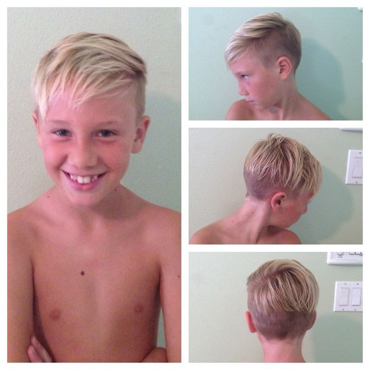 Undercut Hairstyle Boy
 Boys haircut Child Undercut