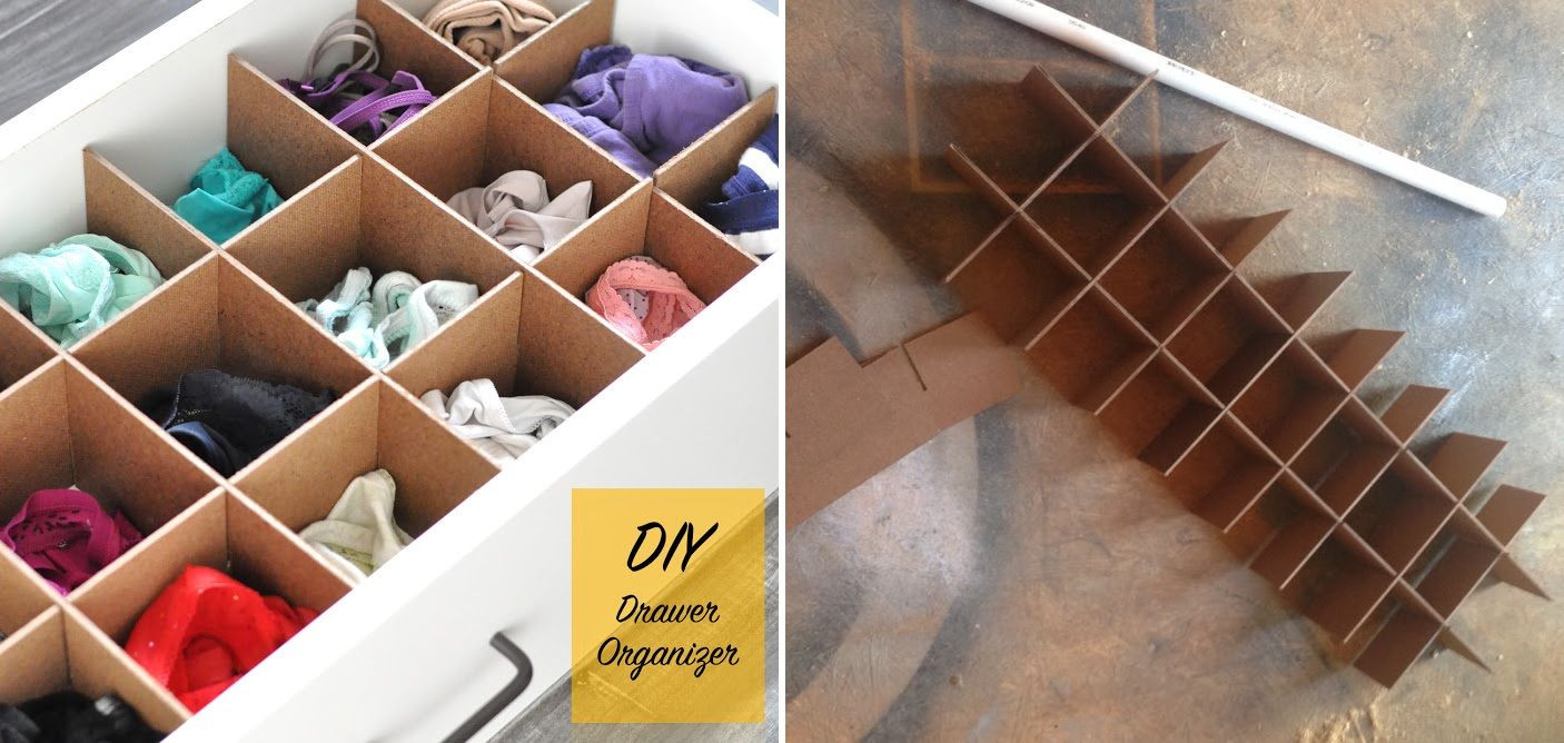 Underwear Drawer Organizer DIY
 Drawer Organizing Tips That Keep The Mess At Bay