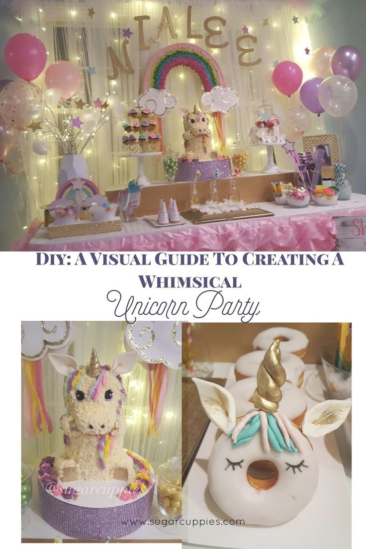 Unicorn Birthday Party Ideas Diy
 120 best unicorn party images on Pinterest